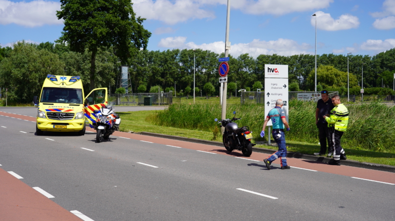 Motorrijder gewond bij ongeval op bedrijventerrein Boekelermeer