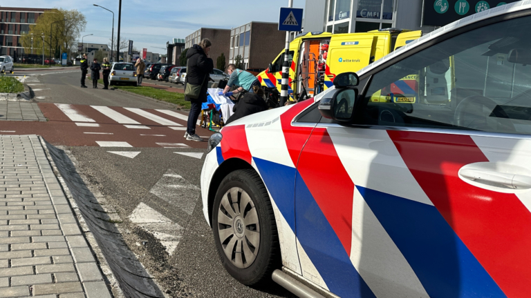 Automobilist schept fietsster op kruising in Heerhugowaard